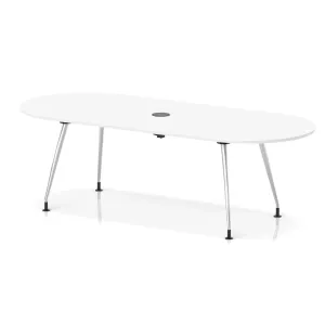 Impulse Leg Frame D-End Boardroom Meeting Table