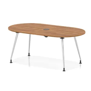 Impulse Leg Frame D-End Boardroom Meeting Table