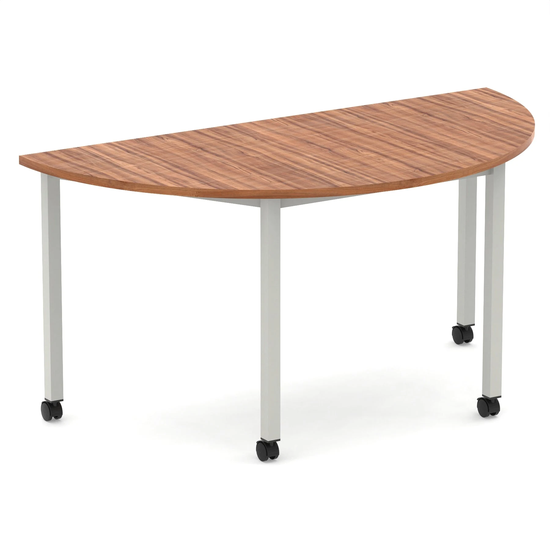 Impulse Semi-Circle Mobile Training Room Table on Castors