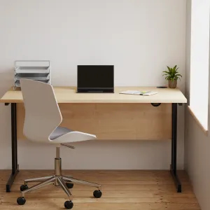 Impulse Straight Table Box Frame Leg With Castors