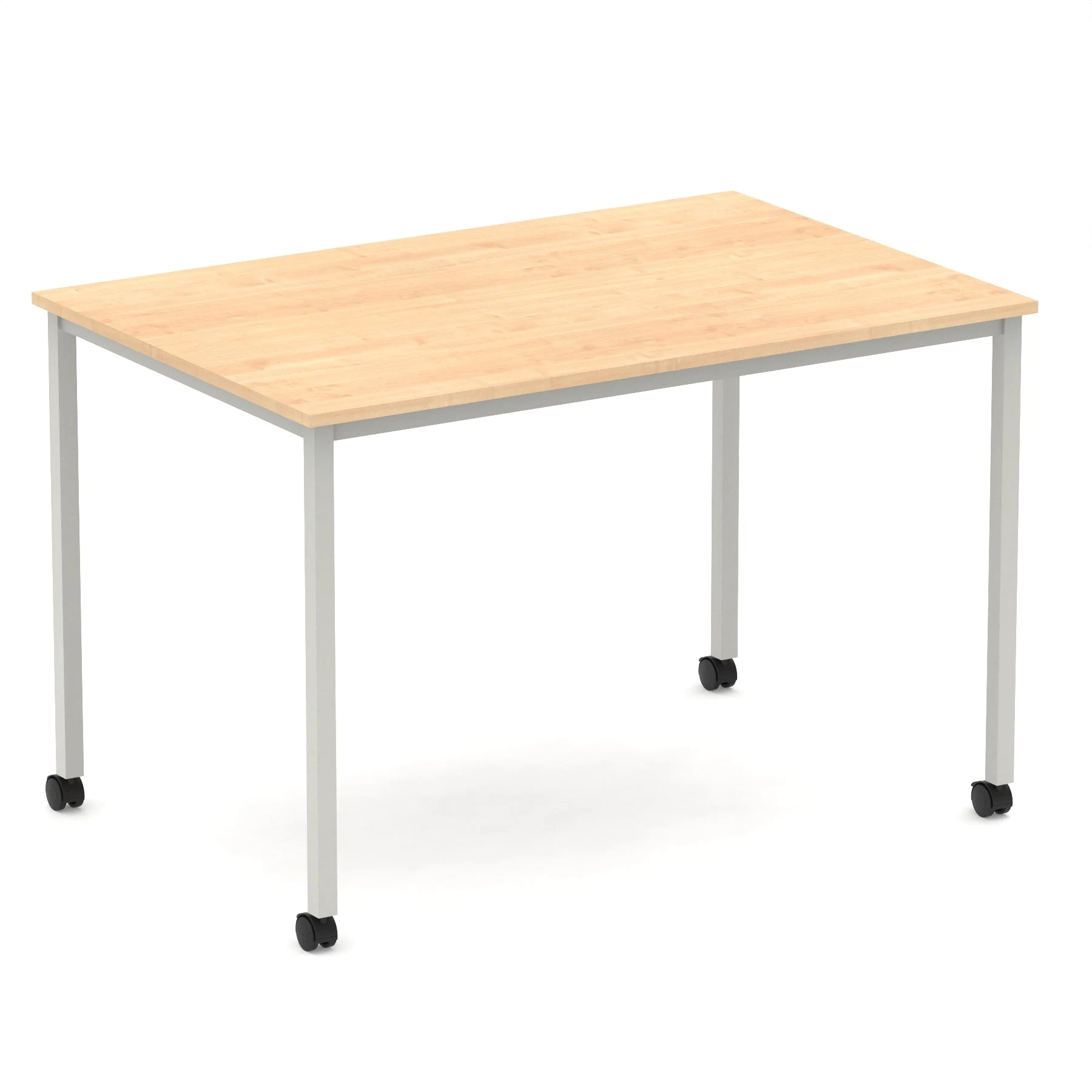 Impulse Straight Mobile Training Room Table on Castors