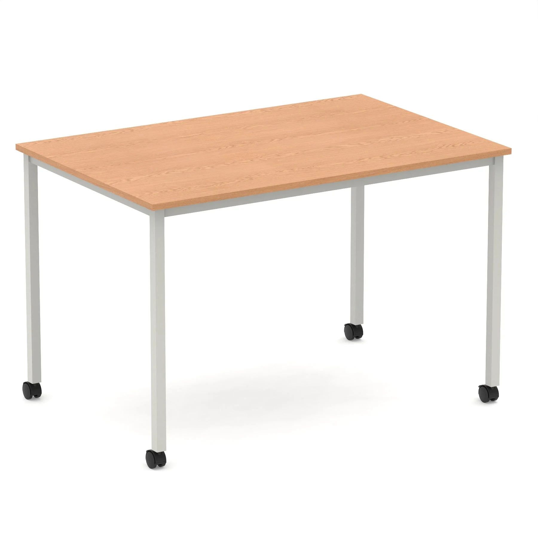 Impulse Straight Mobile Training Room Table on Castors