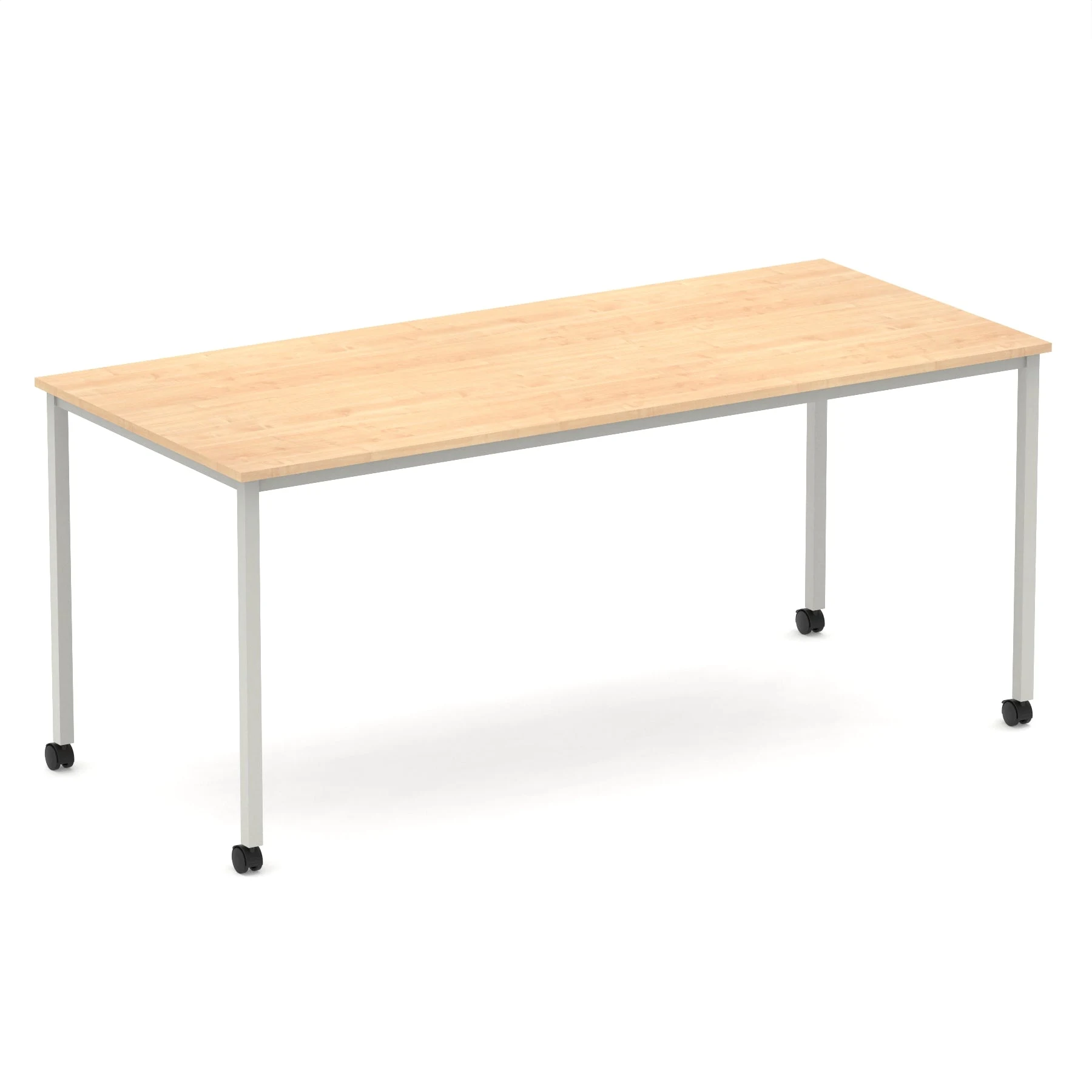 Impulse Straight Mobile Training Room Table on Castors