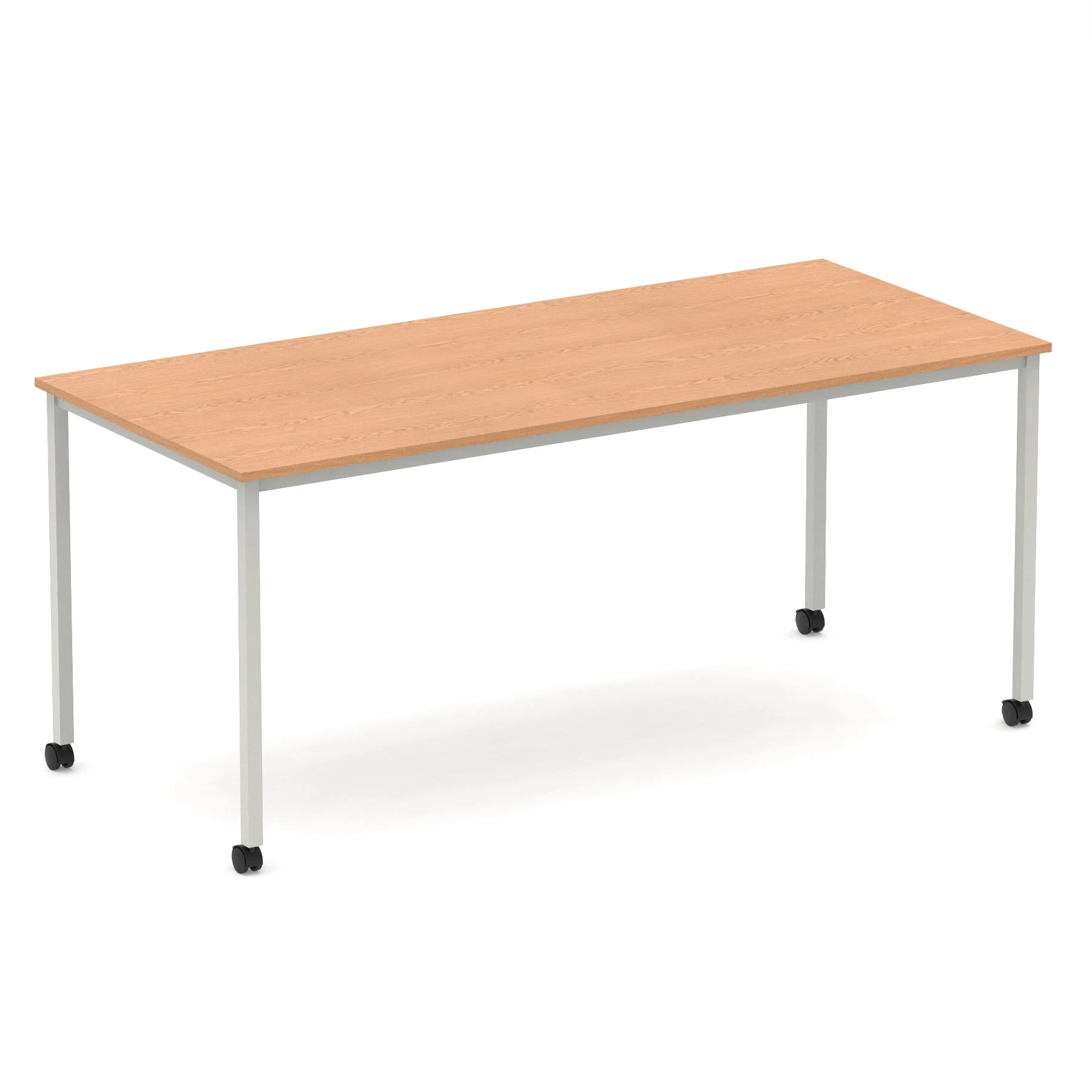 Impulse Straight Mobile Training Room Table on Castors