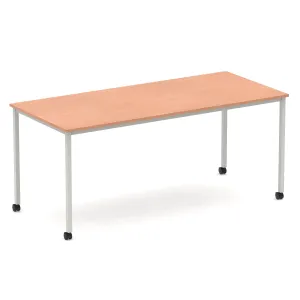 Impulse Straight Mobile Training Room Table on Castors