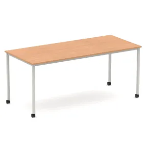 Impulse Straight Mobile Training Room Table on Castors