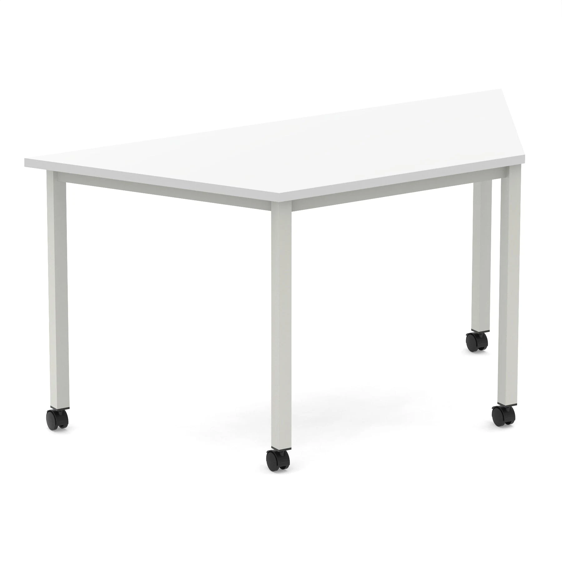 Impulse Trapezium Mobile Training Room Table on Castors