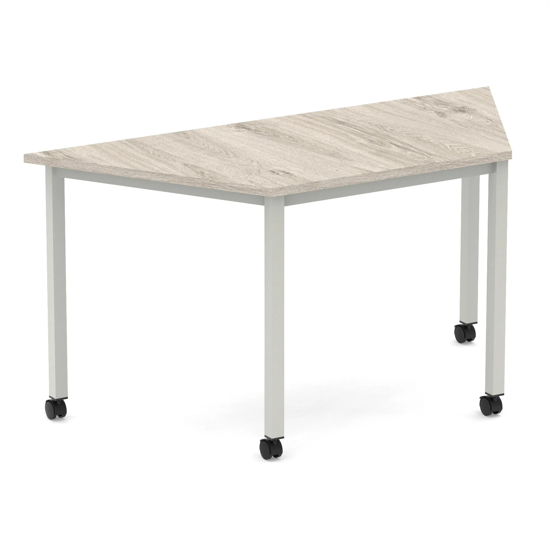 Impulse Trapezium Mobile Training Room Table on Castors